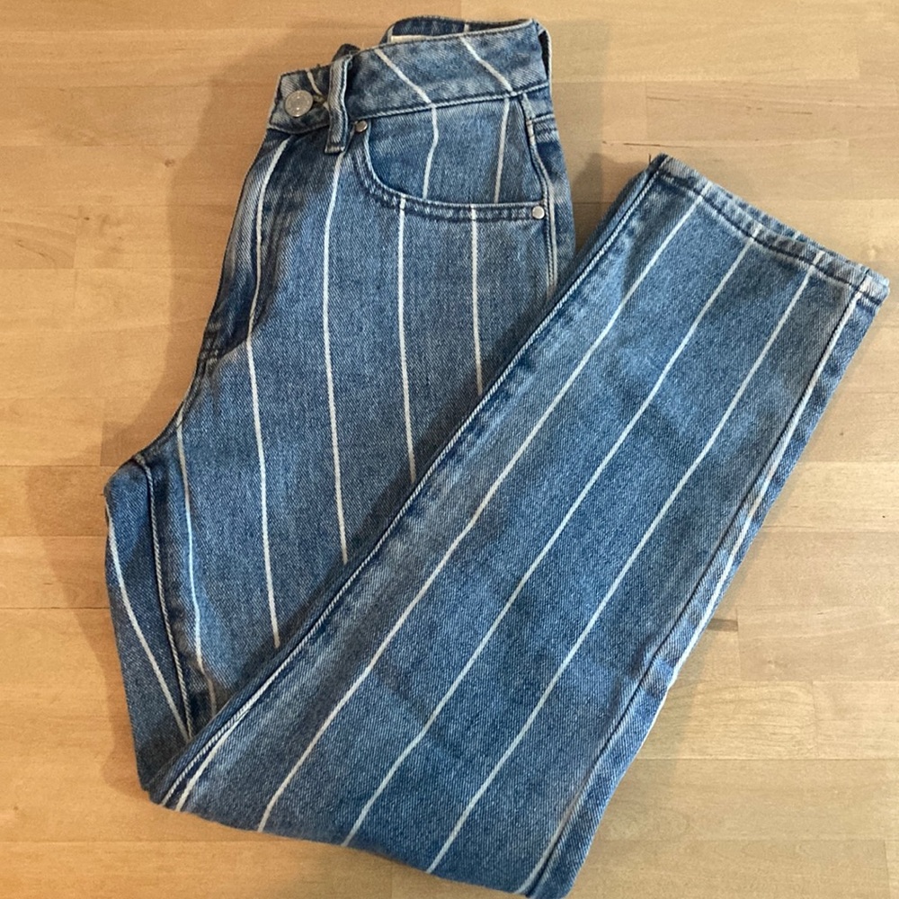PACSUN MOM JEANS / STRIPES